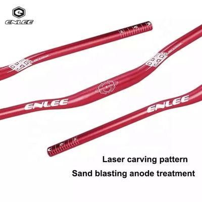 330g / 353g سبيكة الألومنيوم عجلة القيادة 31.8 * 720 / 780mm لمحبي الدراجات الجبلية
