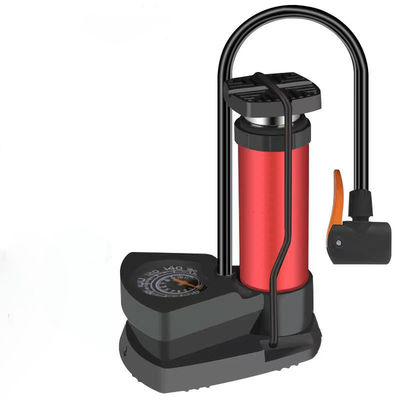 مضخة قدم صمام شريدر عالية الضغط للسيارات الدراجات النارية الكهربائية