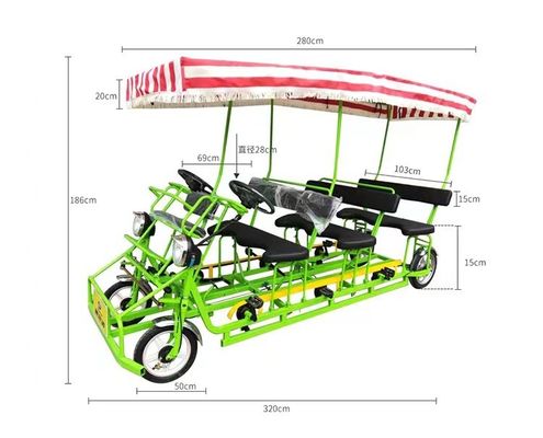 الإطار الفولاذي 26' 'التزامن أربع عجلات الكبار الطريق الدراجة لمشاهدة المعالم السياحية للشاطئ ركوب الدراجة السياحية