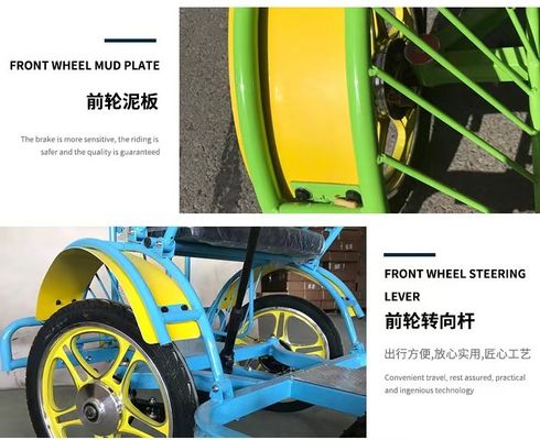 الإطار الفولاذي 26' 'التزامن أربع عجلات الكبار الطريق الدراجة لمشاهدة المعالم السياحية للشاطئ ركوب الدراجة السياحية