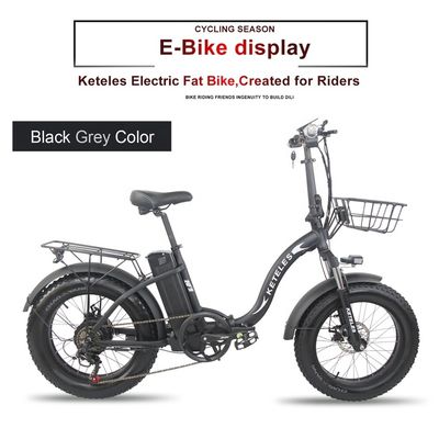 موتر 250W بطارية الليثيوم 15AH الطائرات الكهربائية مع إطارات الدهون 20x4.0 بوصة