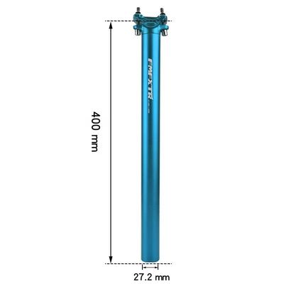 27.2/30.9/31.6*400mm الألومنيوم مزدوج المسامير الأنابيب المستقيمة للجبال الدراجة النارية مقعد الأنابيب