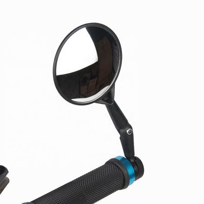 50 غرام 360 درجة الدوران عاكس السلامة المرآة المنحدرة للدراجات الجبلية والطرق المرآة البلاستيكية القابلة للاستمرار الدراجة