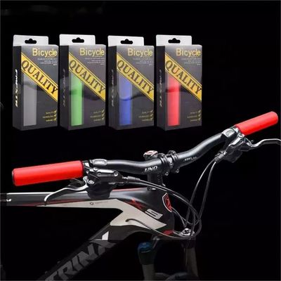 ملحقات الدراجة الجبلية مكافحة الانزلاق المقبض السيليكون مع فتحة داخلية 22.2mm