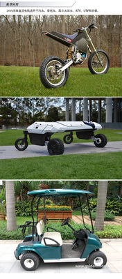 الكهربائية المزارع التبريد الهوائي السائل 3KW الكهربائية جولف سيارة دراجة نارية كيت دراجة ثلاثية الأبعاد النمط 48V 72V