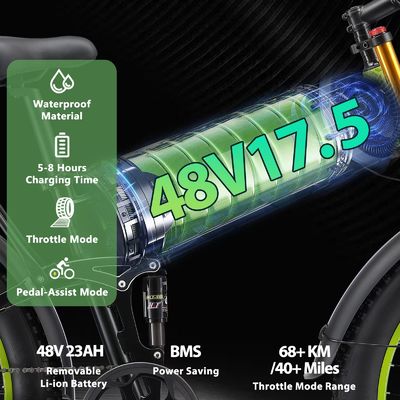 "شيمانو" دراجة مدنية كهربائية 26 بوصة ذات بطارية الليثيوم قابلة للإزالة