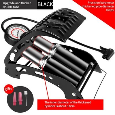 المضخة القدمية البلاستيكية للهندسة الصلبة للدراجة السيارة المحرك مضخة عالية الضغط المحمولة