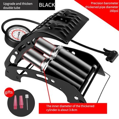 المضخة القدمية البلاستيكية للهندسة الصلبة للدراجة السيارة المحرك مضخة عالية الضغط المحمولة