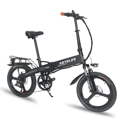 48V 350W 10AH الدراجة الكهربائية مع 20 بوصة إطار طوابع ومدى 31-60km لكل قوة