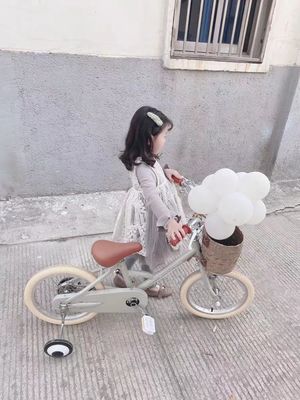 حافة سبائك INS Style 16 بوصة دراجة الأطفال الرايترو ذات سرعة واحدة للأطفال من 4-8 سنوات