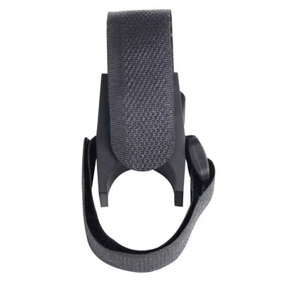 الدراجة السوداء LED مشعل الدوران العصا مصباح فلاش موقف 28-40mm لضوء الدراجة