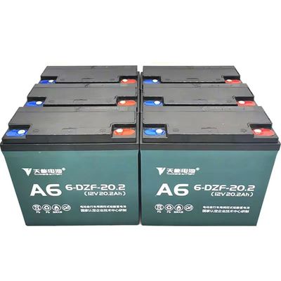 12V20.2Ah 6-DZF-20.2 بطارية الحمض الرصاصي المختومة المختومة للسباحة الكهربائية