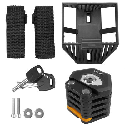 الدراجة الجبلية الدراجة الطرقية القفل القابل للطي مكافحة السرقة 85 سم مع 3 مفاتيح