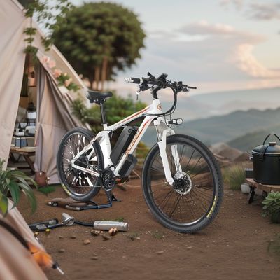 تجربة قوة 26 &quot;المهنية K820 الجبل إلكترونية الدراجة 48V 350W محرك محور الخلفي
