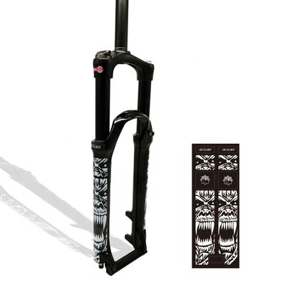 ملصق حماية شوكة الدراجة الثلاثية الأبعاد للوقاية من إطار الدراجة الزخرفي