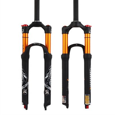 24-28 بوصة MTB الدراجة الهواء صدمة الشوك تعليق الفرامل الشوك ل 700c قيادة الطول 220m