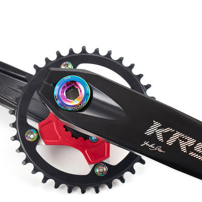 فئة CRANK 2021 أجزاء الدراجة الألومنيوم الملونة M18/M20 MTB كرنكست غطاء المسمار